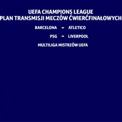 Plan transmisji Ligi Mistrzów: Barcelona-Atletico, PSG-Liverpool, środa 08.04, 21:00.