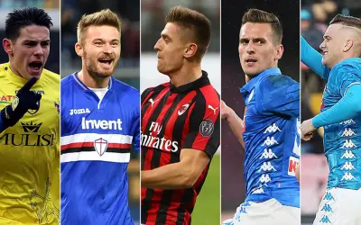 Polacy w Serie A: Zieliński, Linetty, Piątek, Milik i inni w akcji.