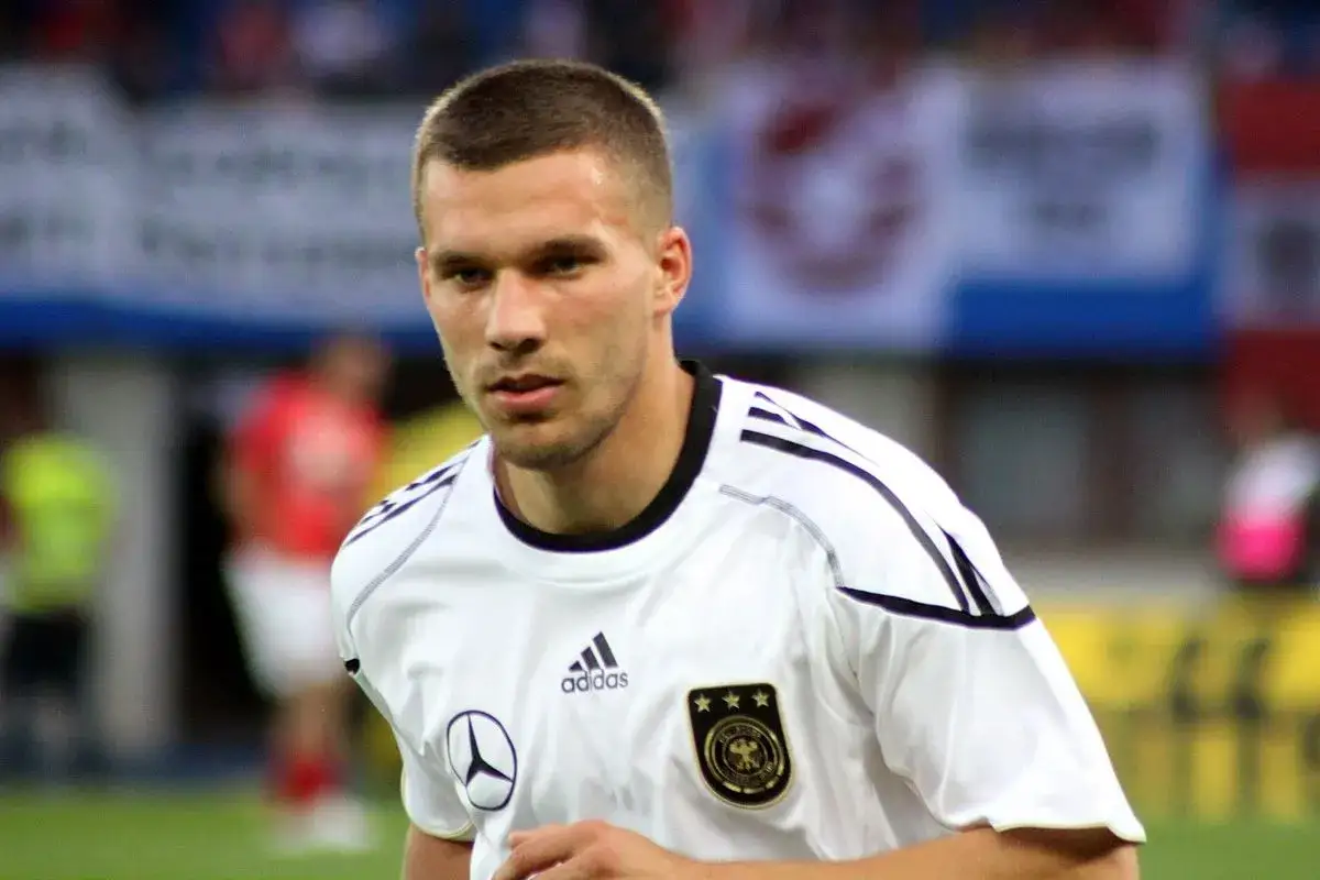 Zdjęcie Lukas Podolski: Statystyki kariery, gole i asysty w G&oacute;rniku i reprezentacji